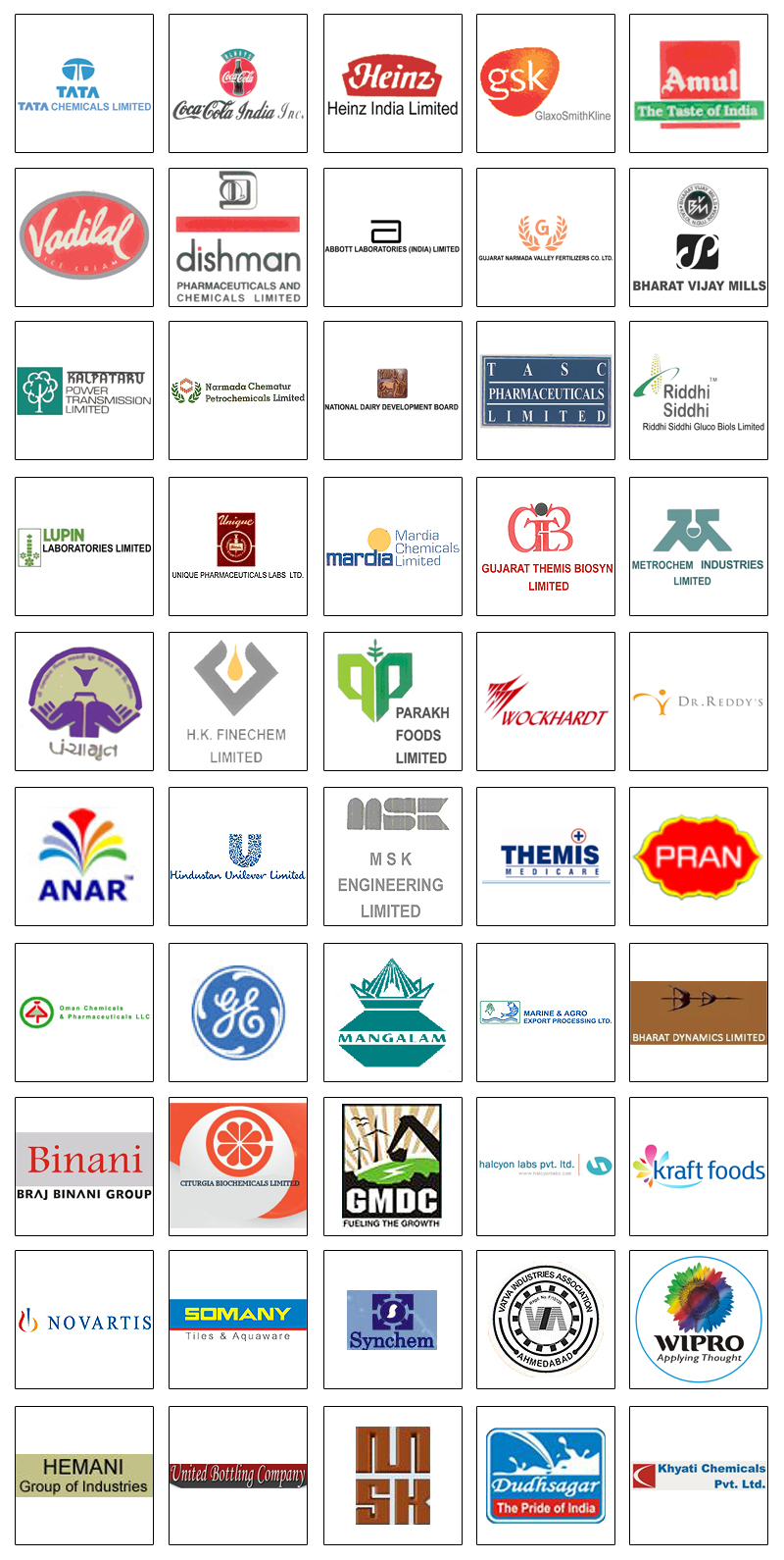 chokhavatia clients major Major Clients